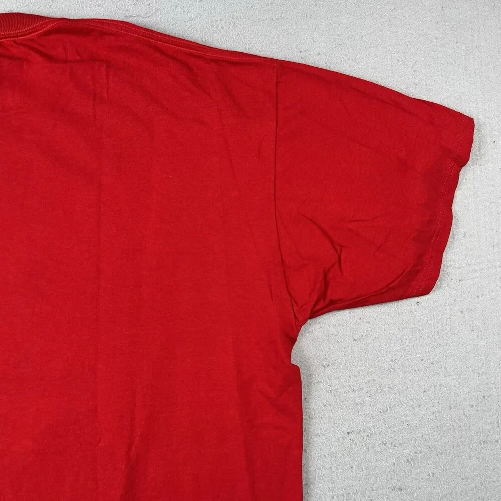 Vintage Y2K United Stated Marine Corp USMC Semper Fi Shirt Men's 2XL Red - Picture 13 of 16